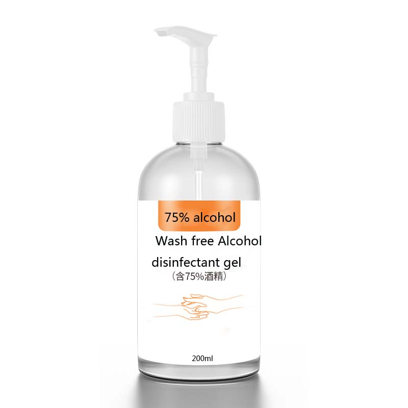 Private label wash-free hand 75% alcohol disinfection gel